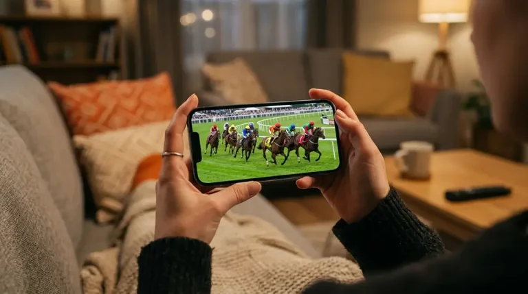 UK horse racing live streaming on mobile devices alongside in-play betting markets